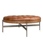 Rudas odinis apvalus kavos staliukas (Angel Cerdá)