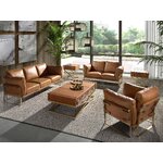 Rudas odinis kavos staliukas (Angel Cerdá)