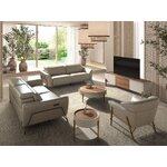 Rudas apvalus kavos staliukas (Angel Cerdá)