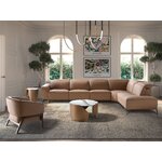 Rudas apvalus kavos staliukas (Angel Cerdá) Ø50