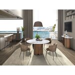 Консоль из коричневого мрамора (Angel Cerdá)