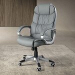 Pelēks biroja krēsls (Angel Cerdá)