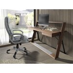 Pelēks biroja krēsls (Angel Cerdá)