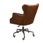 Brūna ādas biroja krēsls (Angel Cerdá)