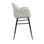 Light gray bar stool (Angel Cerdá)