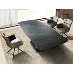 Tumši zaļš biroja krēsls (Angel Cerdá)