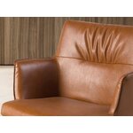 Brūns biroja krēsls (Angel Cerdá)