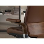 Brūns biroja krēsls (Angel Cerdá)