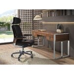 Melns biroja krēsls (Angel Cerdá)