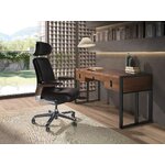 Melns biroja krēsls (Angel Cerdá)