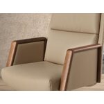 Bēša biroja krēsls (Angel Cerdá)