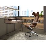 Brūns biroja krēsls (Angel Cerdá)