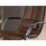 Brūns biroja krēsls (Angel Cerdá)