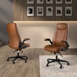 Brūns biroja krēsls (Angel Cerdá)