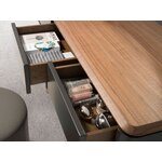 Консоль из коричневого дерева (Angel Cerdá)