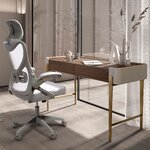 Smėlio spalvos rašomasis stalas (Angel Cerdá)