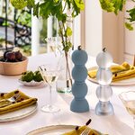 Matinė šviesiai mėlyna prieskonių malūnėlio ritė