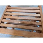 Acacia wood bistro set with fiji small imperfections