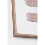 Paveikslas su šviesiu rėmeliu (kaklas) 60X80