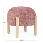 Tummanpunainen ottomaani (dayla)