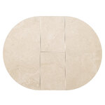 Beige Extendable Dining Table (Adea) D120-160