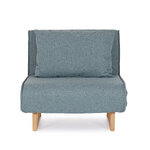 Zila atpūtas krēsla gulta (Koltons)