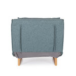 Zila atpūtas krēsla gulta (Koltons)