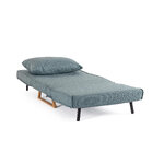 Zila atpūtas krēsla gulta (Koltons)