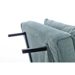 Zila atpūtas krēsla gulta (Koltons)