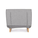 Pelēka atpūtas krēsla gulta (Colton)