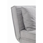 Pelēka atpūtas krēsla gulta (Colton)