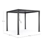 Pergola vandenyno charc (bizzotto) 3x3m