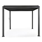 Pergola Ocean Charc (Bizzotto) 3x4m