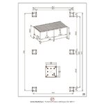 Pergola Ocean Charc (Bizzotto) 3.6x6m