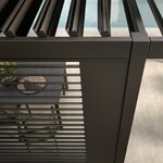 Pergola Ocean Charc (Bizzotto) 3.6x7.2m