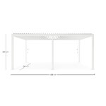 Lapene okeāna balta (bizzotto) 3,6x6m