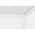 Pergola ocean white (bizzotto) 3.6x7.2m