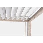 Pergola Ocean Rustic-White (Bizzotto) 3.6x3.6m