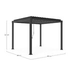 Pergola garda (bizzotto) 3x3m