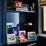 Balta gleznu rāmja laka 18x13