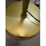 Golden floor lamp coralie (bizzotto) with a beauty flaw