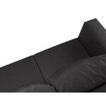 Garden sofa (fiji) calme jardin black, vinyl, black metal