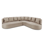 Outdoor sofa (barts) calme jardin beige, vinyl, without legs, better