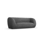 Sofa &#39;essen&#39; dark grey, boucle