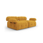 Modular sofa &#39;ferento&#39; mustard, structured fabric