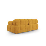 Modular sofa &#39;ferento&#39; mustard, structured fabric