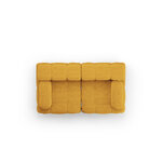 Modulinė sofa &#39;ferento&#39; garstyčių, struktūrinio audinio