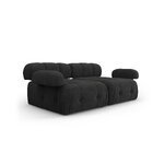 Modulinė sofa &#39;ferento&#39; juodas, struktūrinis audinys