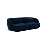 Velvet sofa (product) deep blue, velvet