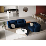 Velvet sofa (product) deep blue, velvet